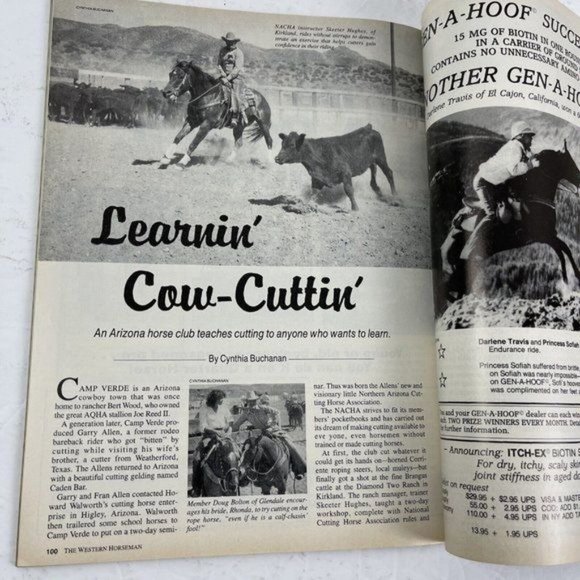 Vtg Western Horseman Magazine Charlie Daniels Cover Story Aug 1987 Vol 52, No 8 - Picture 16 of 16